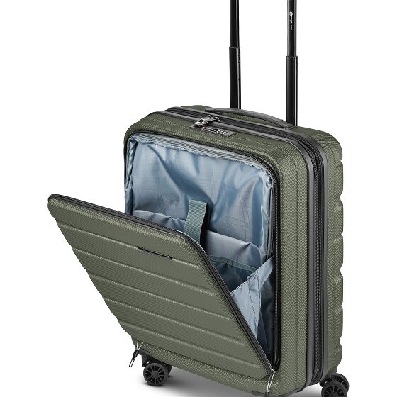 Franky Munich 4.0 4 wielen Cabinewagen 55 cm Laptopvak met uitbreidingsplooi