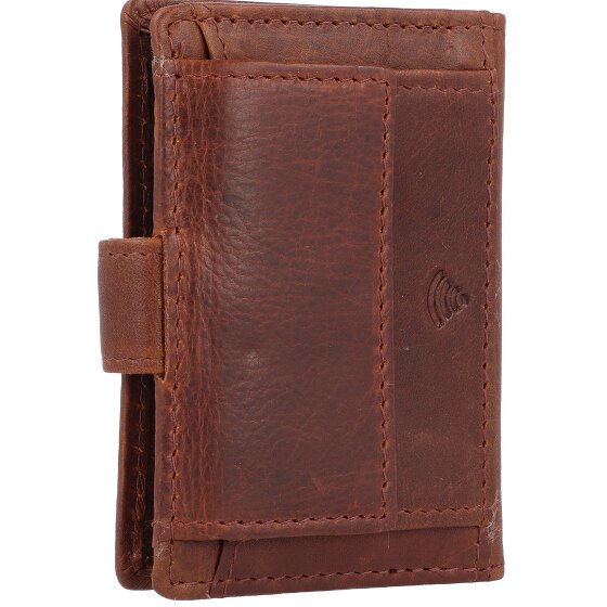 Greenburry Vintage Portemonnee RFID-bescherming Leder 7 cm