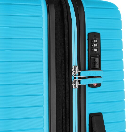 Travelite Orbita 4 wielen Trolley 67 cm met uitbreidingsplooi