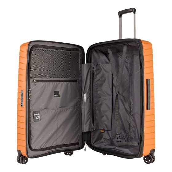 Stratic Novium 4 wielen Trolley L 77 cm met uitbreidingsplooi