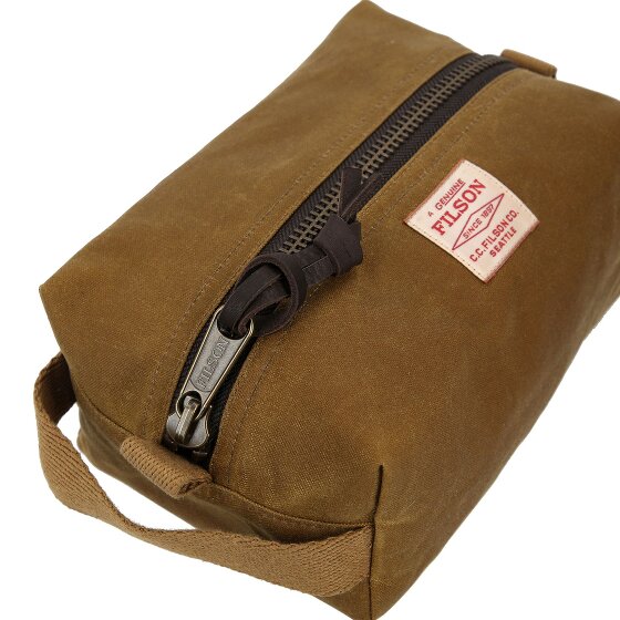 Filson Tin Cloth Toilettas Leer 23 cm Filson Tin Cloth Toilettas Leer 23 cm
