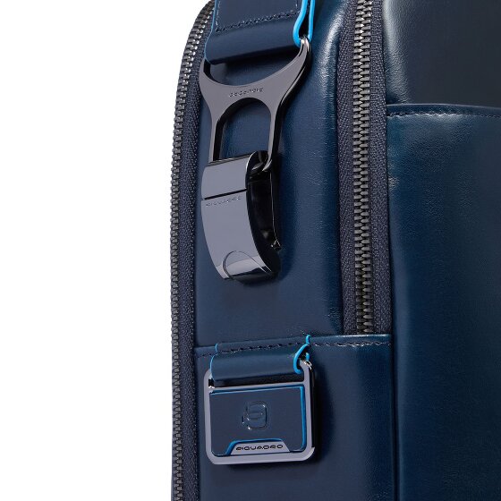 Piquadro Blue Square Koffer Leer 39 cm Laptop compartiment