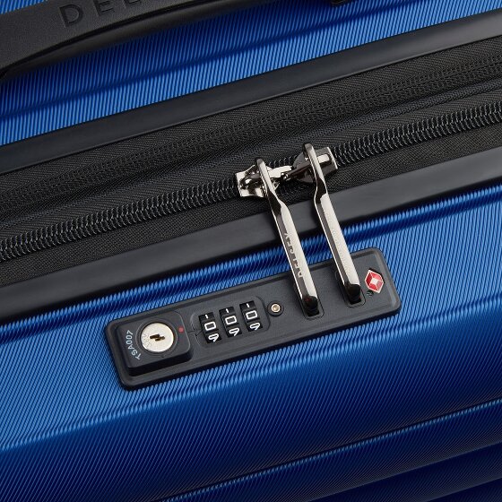 Delsey Paris Shadow 5.0 4-wiel business trolley 38 cm laptopvak met uitbreidingsplooi