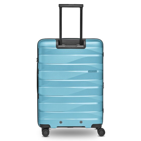 Bergpfeil Travel 4-wiel kofferset, 3-delig, met rekbare vouw