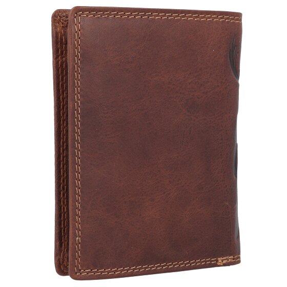 Jack Kinsky Monterey 102 Portemonnee RFID-bescherming Leer 9.5 cm