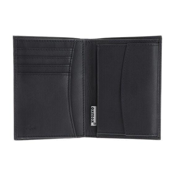 oxmox Leather Portemonnee RFID-bescherming Leder 13 cm