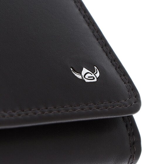 Golden Head Polo Portemonnee RFID-bescherming Leder 10 cm