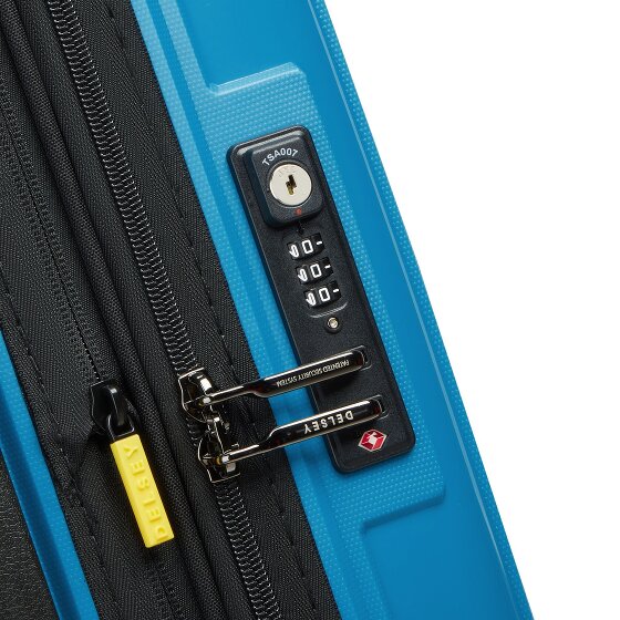 Delsey Paris Lutece Se 4 wielen Cabinewagen 55 cm met uitbreidingsplooi