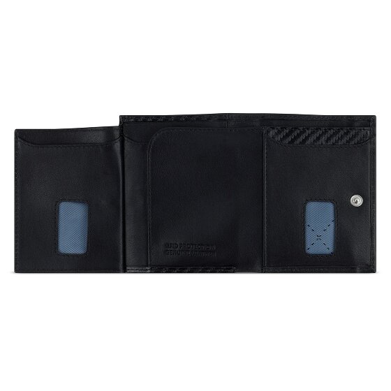 bugatti Secure Slim Portemonnee RFID-bescherming Leer 8 cm