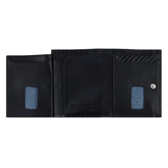 bugatti Secure Slim Portemonnee RFID-bescherming Leer 8 cm