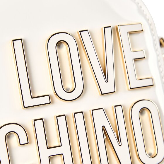 Love Moschino Enameled Logo Crossbody tas 20 cm