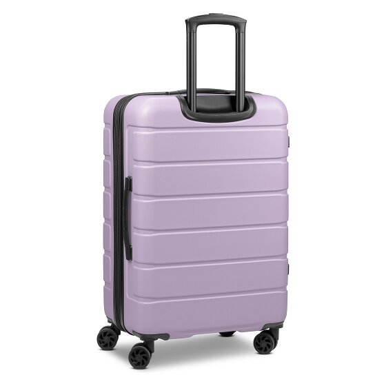 Saxoline Miami 4 wielen Trolley M 65 cm met uitbreidingsplooi