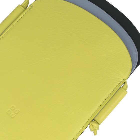 DuDu Kleurrijke Minorca mobiele tas leer 12 cm