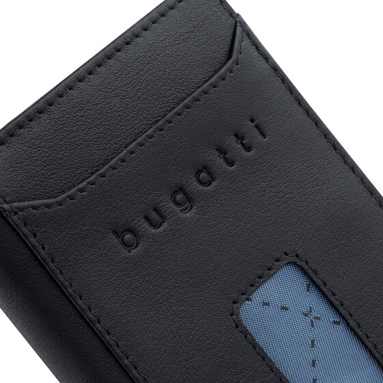 bugatti Secure Slim Portemonnee RFID-bescherming Leer 8 cm
