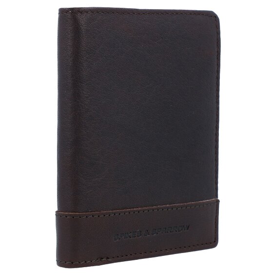 Spikes & Sparrow Portemonnee RFID Leer 10 cm