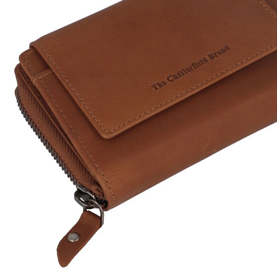 The Chesterfield Brand Ascot Portemonnee RFID-bescherming Leer 13.5 cm