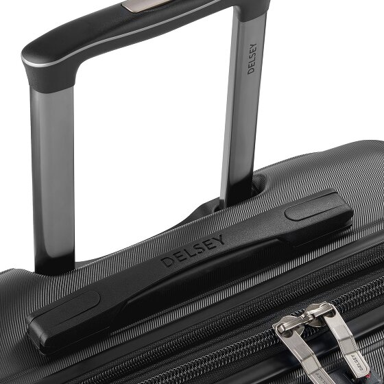 Delsey Paris Meteor 4 wielen Kofferset 3-delig met uitbreidingsplooi
