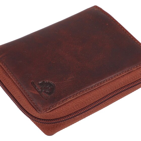 Greenburry Rugged Portemonnee RFID-bescherming Leer 10 cm
