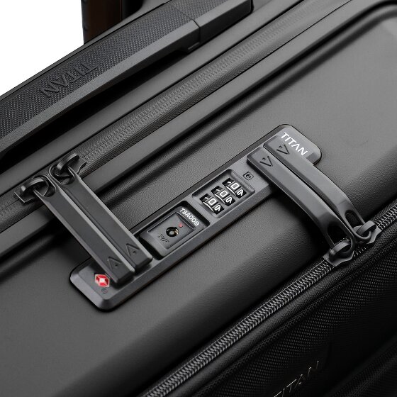 Titan Upgrade 4 wielen Cabinewagen 55 cm Laptop compartiment