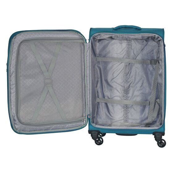 d&n Travel Line 6400 2-4-rollen kofferset 3st.