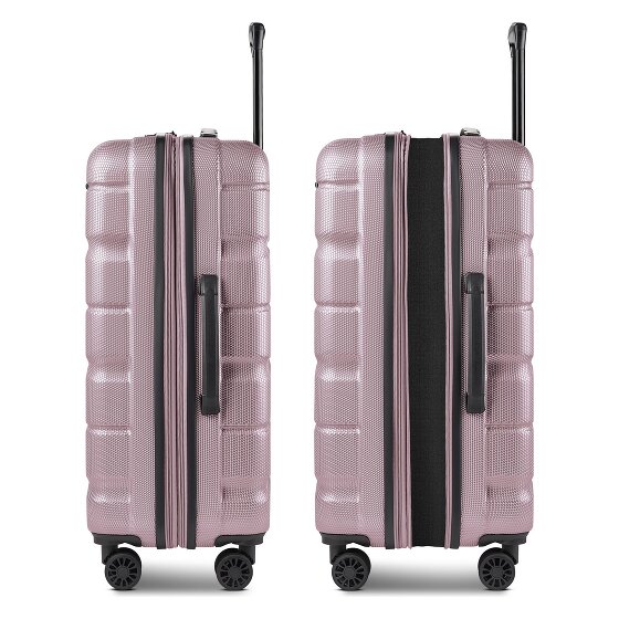 Franky Munich 4.0 4-wiel trolley M 66 cm met uitbreidingsplooi