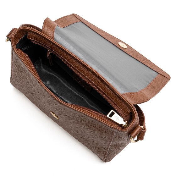 Lazarotti Bologna Leather Schoudertas Leer 22 cm