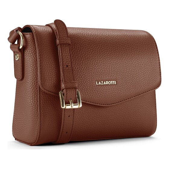 Lazarotti Bologna Leather Schoudertas Leer 22 cm