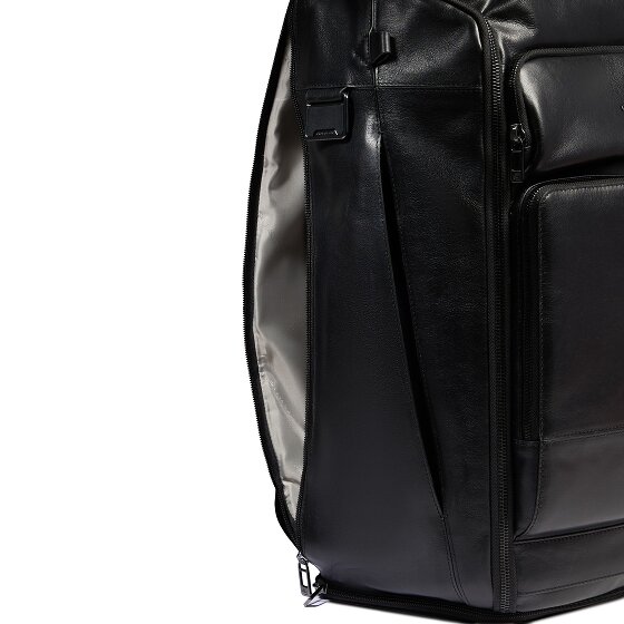 Piquadro Philip Dagrugzak Leer 50 cm Laptop compartiment