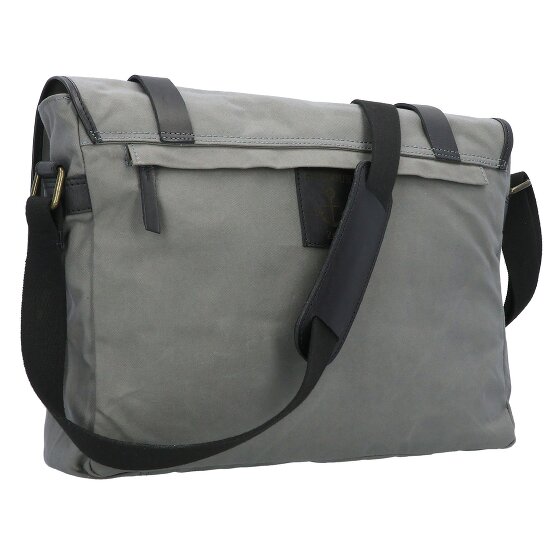 Harbour 2nd City Canvas Yale Aktetas Messenger 37 cm Laptop compartiment