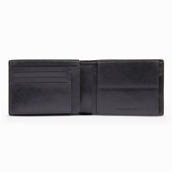 Piquadro Philip Portemonnee RFID-bescherming Leer 12.5 cm