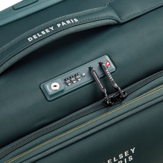 Delsey Paris Brochant 3 4 wielen Cabinewagen 55 cm met uitbreidingsplooi