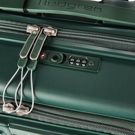Hedgren Raku 4 wielen Cabinewagen 55 cm Laptopvak