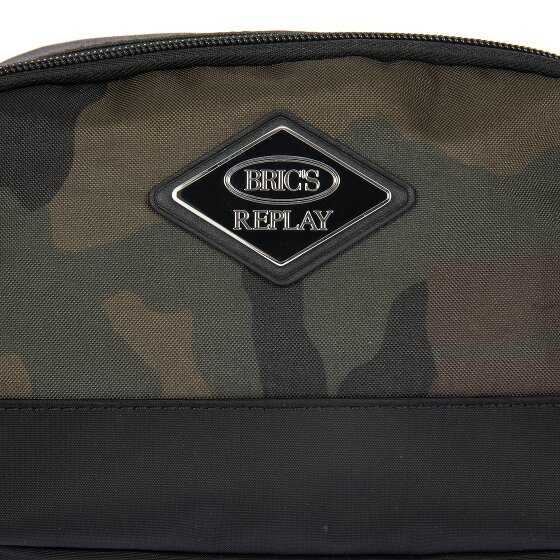 Bric's Replay Camouflage Mini tas Schoudertas 18 cm