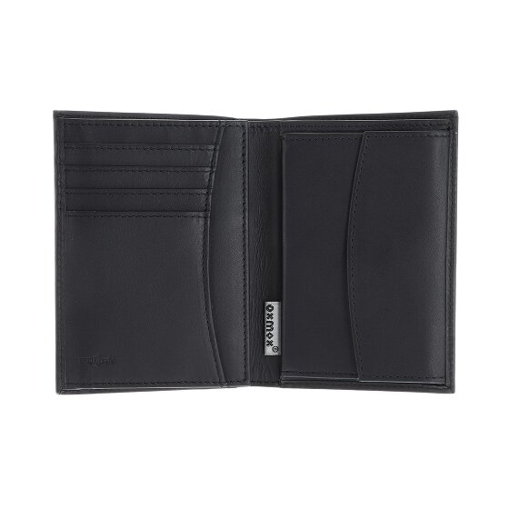 oxmox Leather Portemonnee RFID-bescherming Leder 13 cm