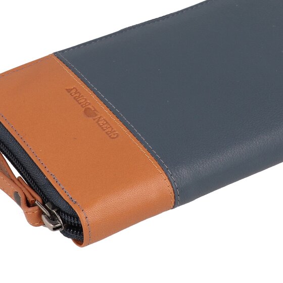 Greenburry Nappa Portemonnee RFID-bescherming Leer 19.5 cm