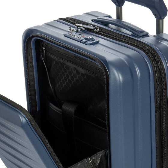 Porsche Design Roadster 4 wielen Cabinewagen S 55 cm Laptop compartiment met uitbreidingsplooi