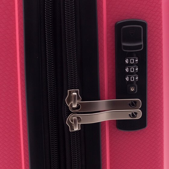 Gladiator 1700 4 wielen Cabinewagen 55 cm met uitbreidingsplooi Gladiator 1700 4 wielen Cabinewagen 55 cm met uitbreidingsplooi