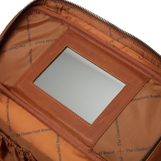 The Chesterfield Brand Wax Pull Up Toilettas Leer 29 cm