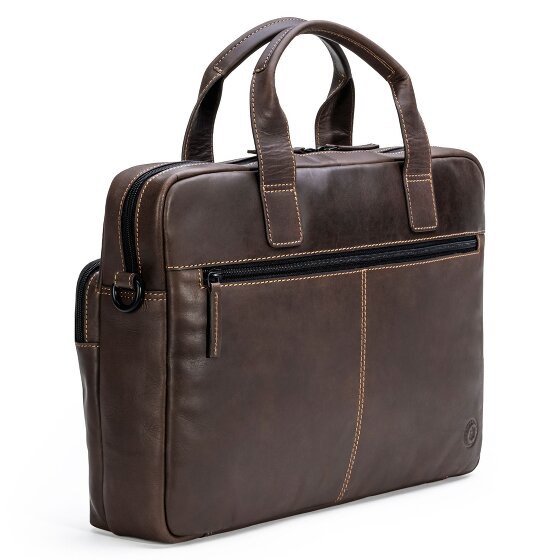 Farmhood Nashville Koffer Leer 39 cm Laptop compartiment