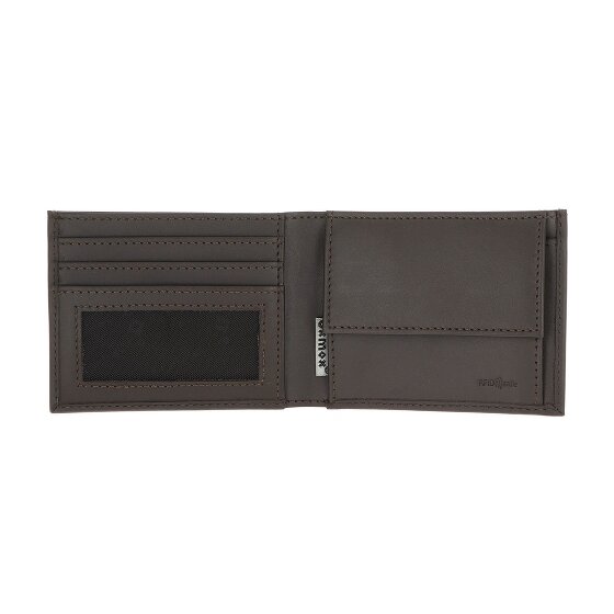 oxmox Leather Portemonnee RFID-bescherming Leder 11 cm