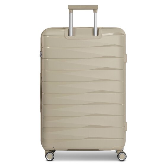Franky London 4 wielen Trolley L 74 cm met uitbreidingsplooi