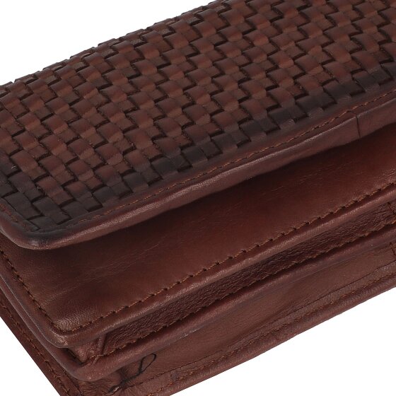 Harbour 2nd Soft Weaving Shelly Portemonnee Leer 18.5 cm