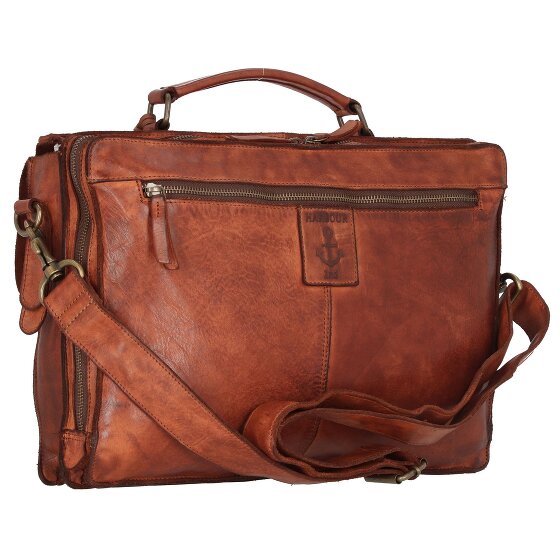 Harbour 2nd Koele Casual Bodil aktetas Leer 35 cm Laptopcompartiment