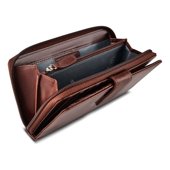 bugatti Valencia Portemonnee RFID-bescherming Leder 19 cm