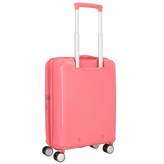 American Tourister Soundbox 4 wielen Cabinewagen 55 cm met uitbreidingsplooi