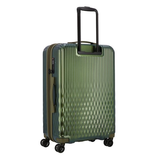 Pack Easy Flow 4 wielen Trolley M 66 cm met uitbreidingsplooi