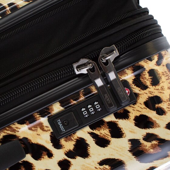 Heys Black Camo 4 wielen Trolley M 66 cm met uitbreidingsplooi