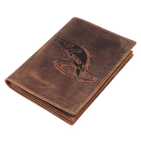 Greenburry Vintage documentenhoes leer 12 cm