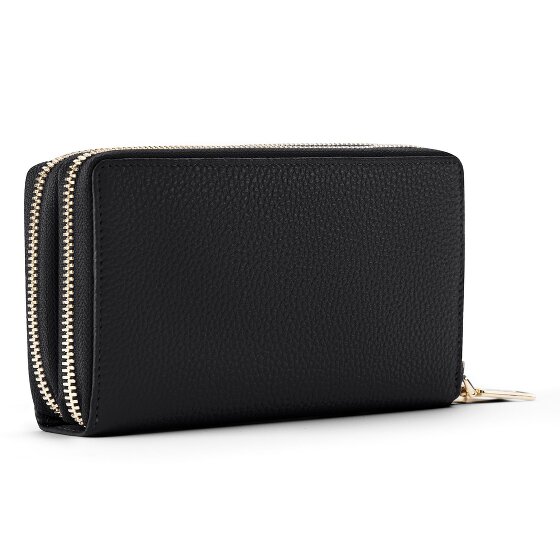 Lazarotti Bologna Leer XL Dubbele Zip-Around Portemonnee RFID Leer 20 cm