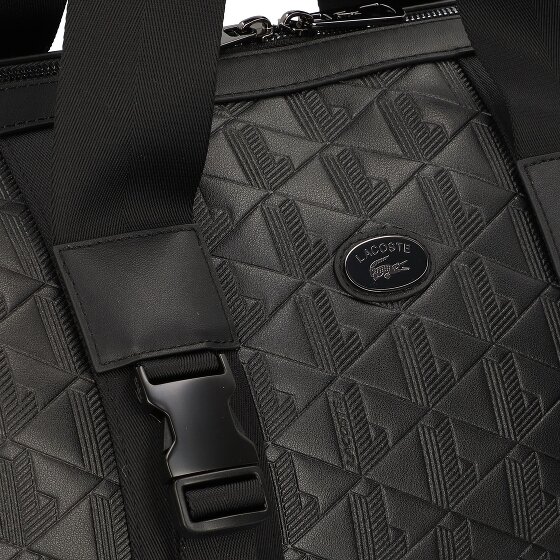 Lacoste Nomogramme Weekender reistas Leer 50 cm